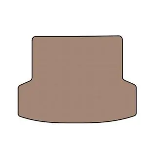 Gummierte Kofferraummatte Carsuit (SD, Beige) Foto 1