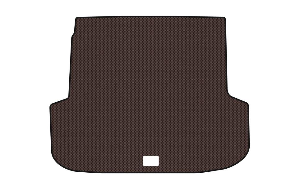 Subaru Outback 2005-2009 Gummimatte für Kofferraum Carsuit (Braun) Image