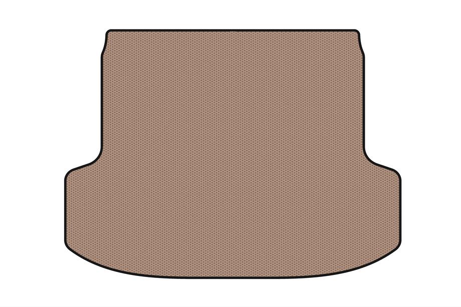 Subaru Legacy 2003-2009 Gummierte Kofferraummatte Carsuit (SD, Beige) Image