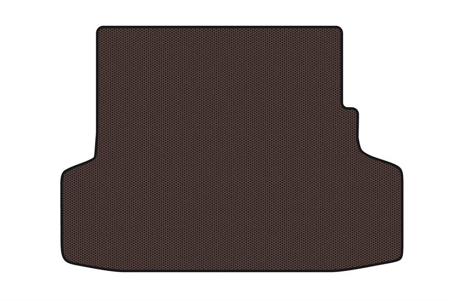 Subaru Impreza 2011-2016 Gummi-Kofferraummatte Carsuit (SD, Braun) Image