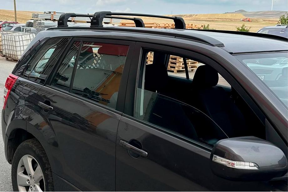 Suzuki Grand Vitara 2005-2017 Dachträger (Querträger) für Originalbefestigung Ecem V3 (2 Stk) Grau, 110 cm Foto 3