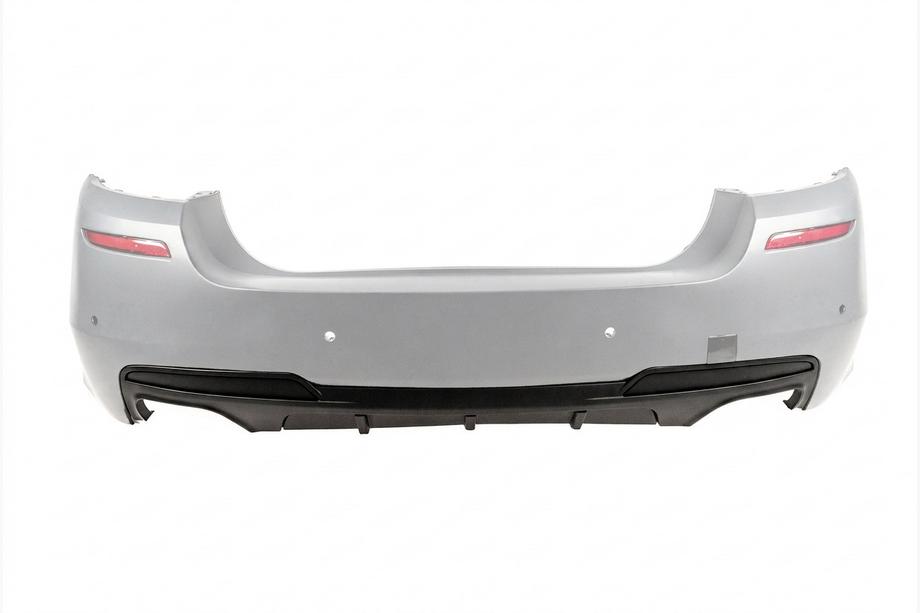 BMW 5 Series F10/F11 2010–2016 Heckstoßstangen-Diffusor für beidseitige Doppelabgasanlage V1 (für M-Performance) Foto 1