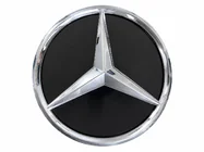 Mercedes C-сlass W205 2014-2021 Frontemblem mit glänzendem Gehäuse (18,4 cm) Foto 1