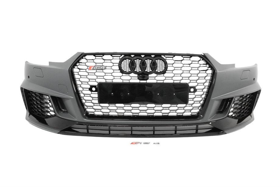 Audi A4 B9 2015-2024 Frontstoßstange RS-Style (für Radarsensoren, 2015-2019) Image