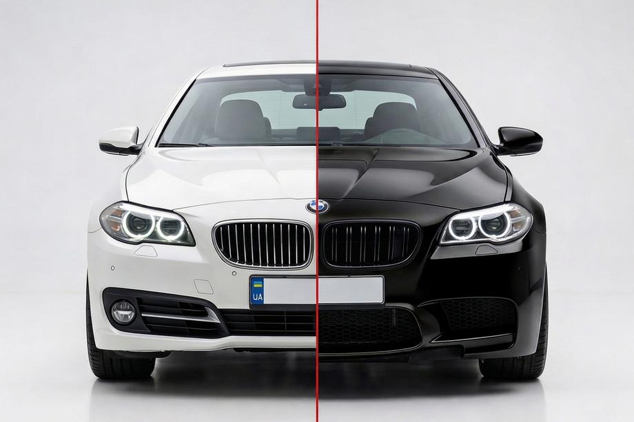 BMW 5 Series F10/F11 2010–2016 Karosseriekit mit Kotflügeln V2 (M5 Power) Foto 2