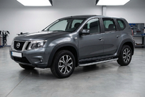 Nissan Terrano 2014- Seitenschweller Tayga Grey (2 Stk., Aluminium) Foto 1