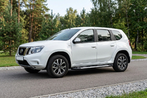 Nissan Terrano 2014- Sunrise Seitenschweller (2 Stk., Aluminium) Foto 1