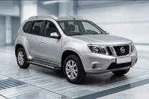 Nissan Terrano 2014- Seitenschweller Vision New Black (2 Stk., Aluminium) Foto 1