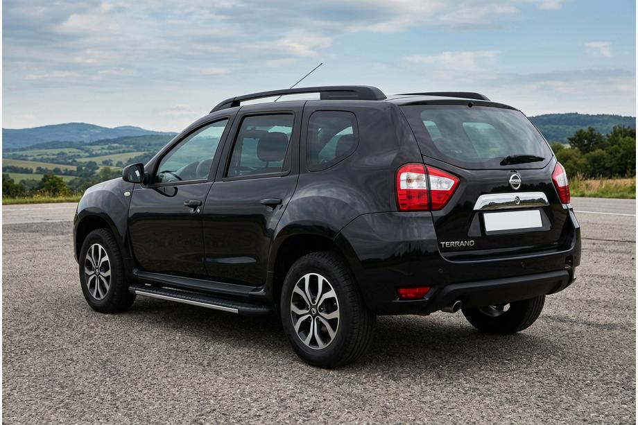 Nissan Terrano 2014- Bosphorus Grey Trittbretter (2 Stk., Aluminium) Image