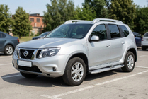 Nissan Terrano 2014- Seitenschweller Mevsim Grey (2 Stk., Aluminium) Foto 1