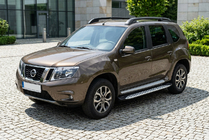 Nissan Terrano 2014- Trittbretter Shining V1 (2 Stk., Aluminium) Foto 1