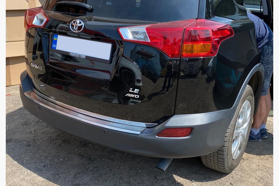 Toyota Rav 4 2013-2018 Kofferraumleiste OmsaLine Edelstahl (2013-2016) Image