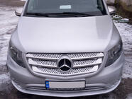 Mercedes Vito/V-class W447 2014- Grill Abdeckungen 2014-2020 (5 Stk, Edelstahl) Foto 1