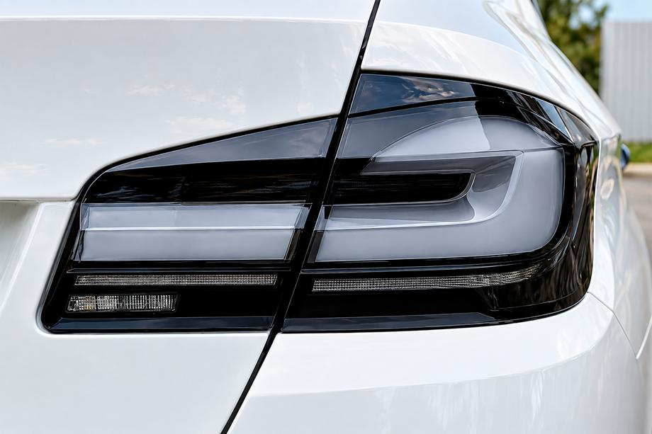 BMW 5 Series F10/F11 2010–2016 Rückleuchten (Black LCI Design) Foto 1