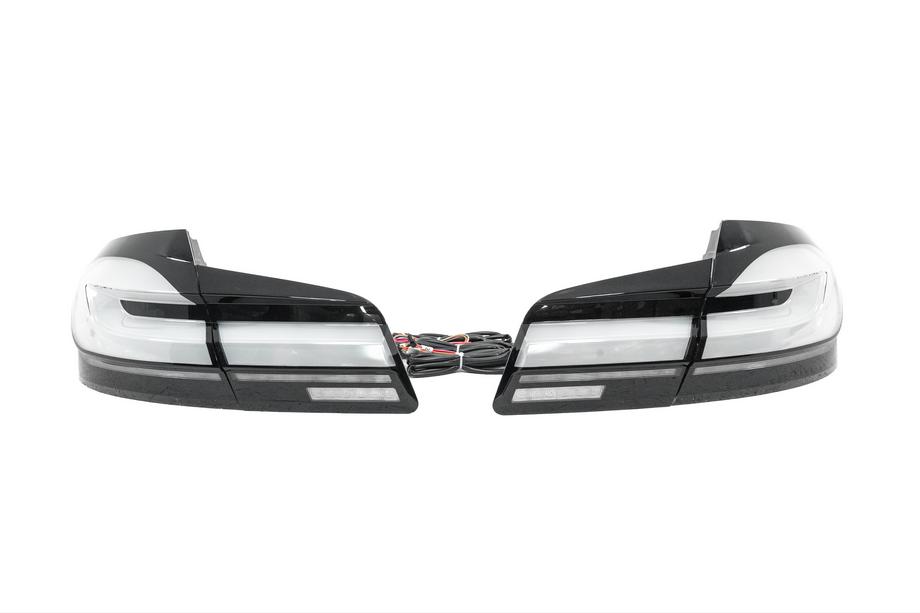 BMW 5 Series F10/F11 2010–2016 Rückleuchten (Black LCI Design) Foto 2