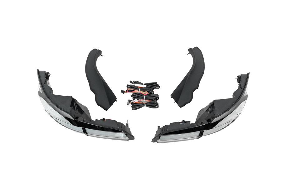 BMW 5 Series F10/F11 2010–2016 Rückleuchten (Black LCI Design) Foto 4