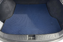 Tesla Model S 2012– EVA Kofferraummatte hinten (2012-2021, Blau) Foto 1