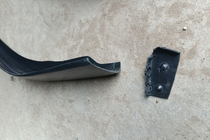 Honda Civic 1995-2001 B-Ware Frontlip DPT V-2 (Schwarz Hochglanz) Foto 2