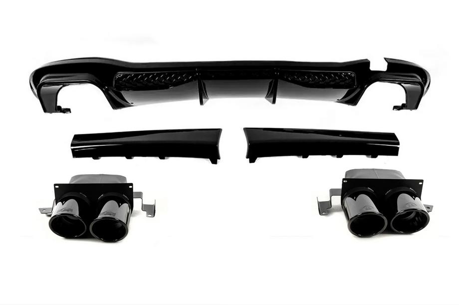 Mercedes S-class W223 2020- BRB Heckdiffusor mit Endrohrblenden Image