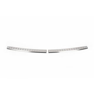 Heckstoßstangenabdeckung OmsaLine 2014-2018 (2-tlg, Edelstahl) Hyundai I-20 2014-2020 Foto 2