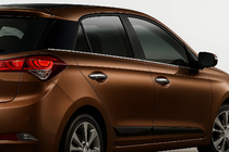 Hyundai I-20 2014-2020 Fensterzierleisten unten Edelstahl (6 Stk.) Foto 1