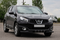 Nissan Qashqai 2010-2014 Frontbügel ST009-15 Black (Edelstahl) Foto 3