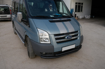 Ford Transit 2000–2014 Frontschutzbügel ST014 Black (2006-2014, Edelstahl) Foto 3