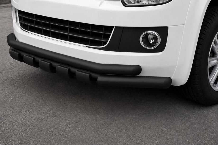 Volkswagen T5 Multivan 2003–2010 Frontschutzbügel ST015 Black (Edelstahl) Image