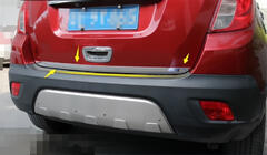 Opel Mokka 2012-2021 Kofferraumleiste Edelstahl Foto 2