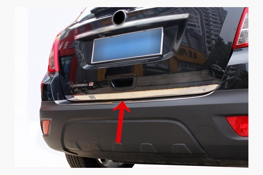 Opel Mokka 2012-2021 Kofferraumleiste Edelstahl Image