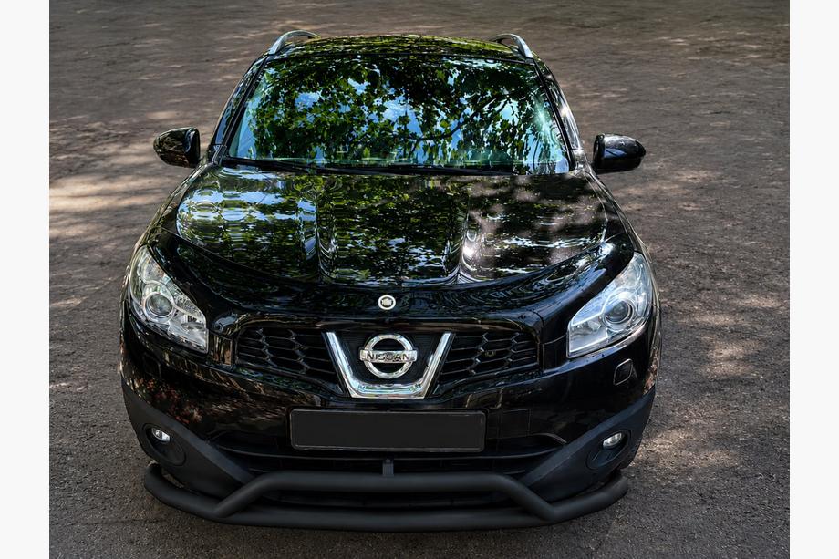 Nissan Qashqai 2010-2014 Frontschutzbügel Black (Edelstahl) Image