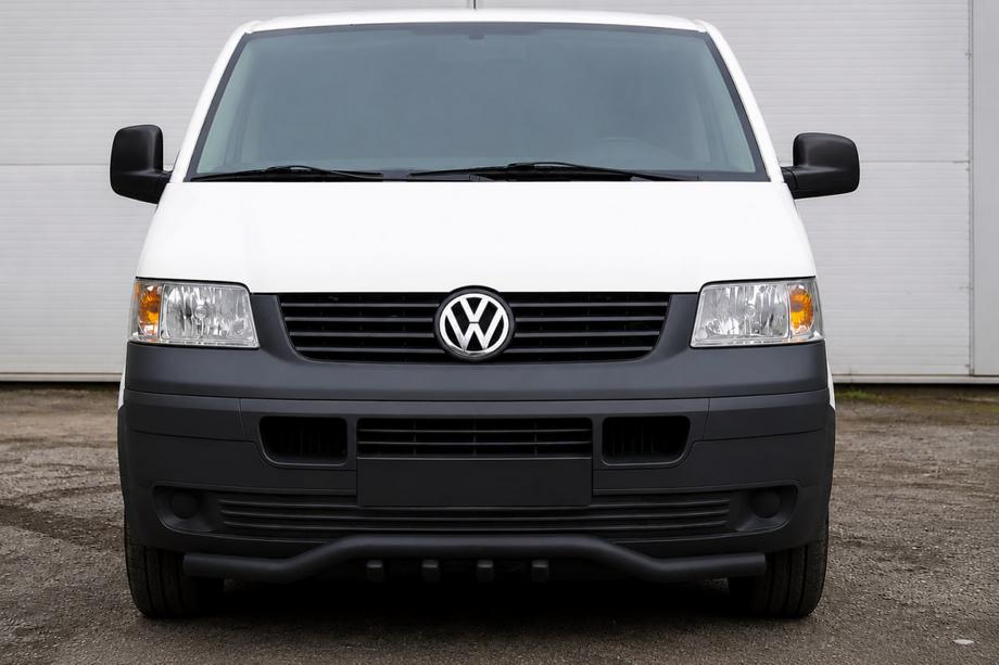 Volkswagen T5 Caravelle 2004-2010 Frontschutzbügel Wellen-Grill ST007-1 Black (Edelstahl) Foto 1