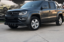 Volkswagen Amarok 2010-2022 Frontschutzbügel F3-08.7 Black (Edelstahl) Foto 2