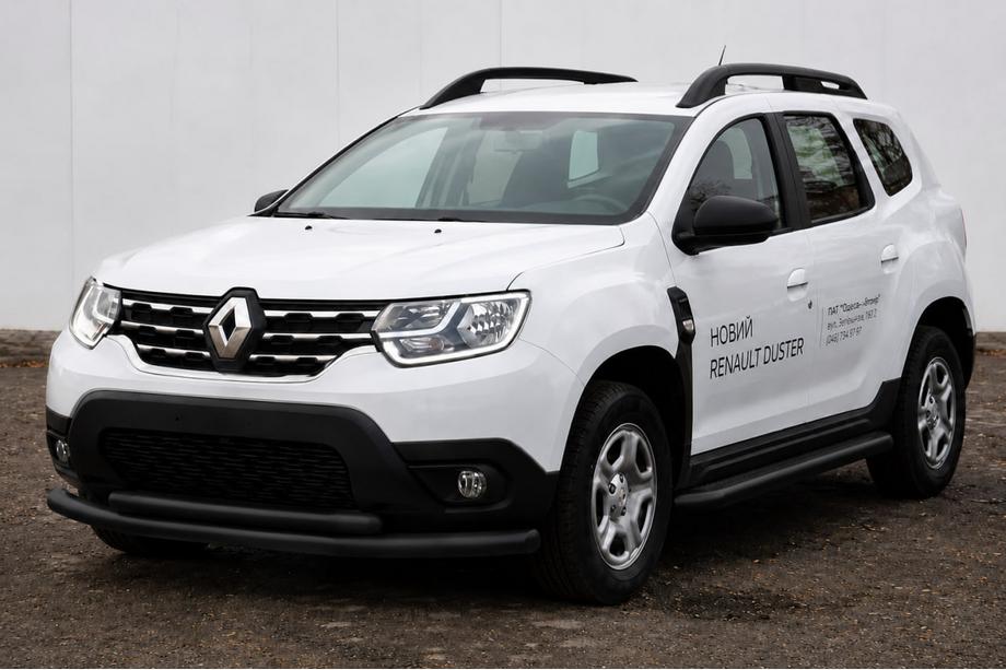 Renault Duster 2018-2024 Frontschutzbügel F3-10 Black (Edelstahl) Image