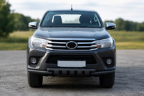 Toyota Hilux 2015- Frontschutzbügel F3-34 Black (Edelstahl) Foto 1
