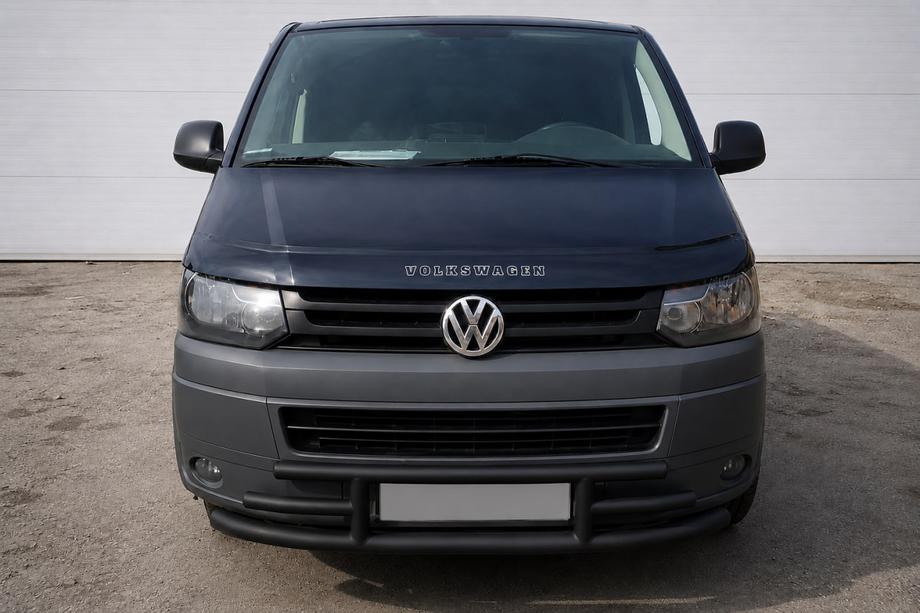 Volkswagen T5 2010-2015 Frontschutzbügel F3-42 Black (Edelstahl) Image