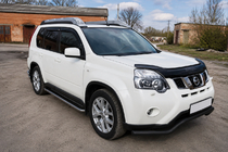 Nissan X-trail T31 2007-2014 Frontschutzbügel ST007 Black (Edelstahl) Foto 1