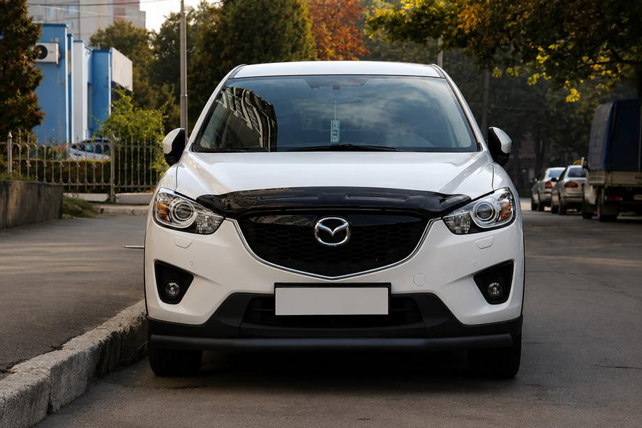 Mazda CX-5 2012-2017 Frontschutzbügel ST008 Schwarz (Edelstahl) Image