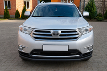 Toyota Highlander 2008-2013 Frontschutzbügel ST008 Black (2010-2013, Edelstahl) Foto 2