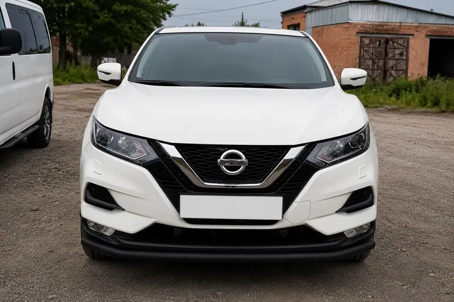 Nissan Qashqai 2014-2021 Frontschutzbügel ST008 Black (2017-2021, Edelstahl) Image