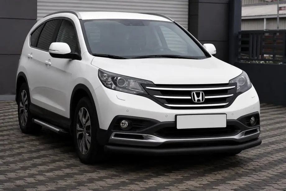 Honda CRV 2012-2016 Frontschutzbügel ST008 Black (Edelstahl) Image