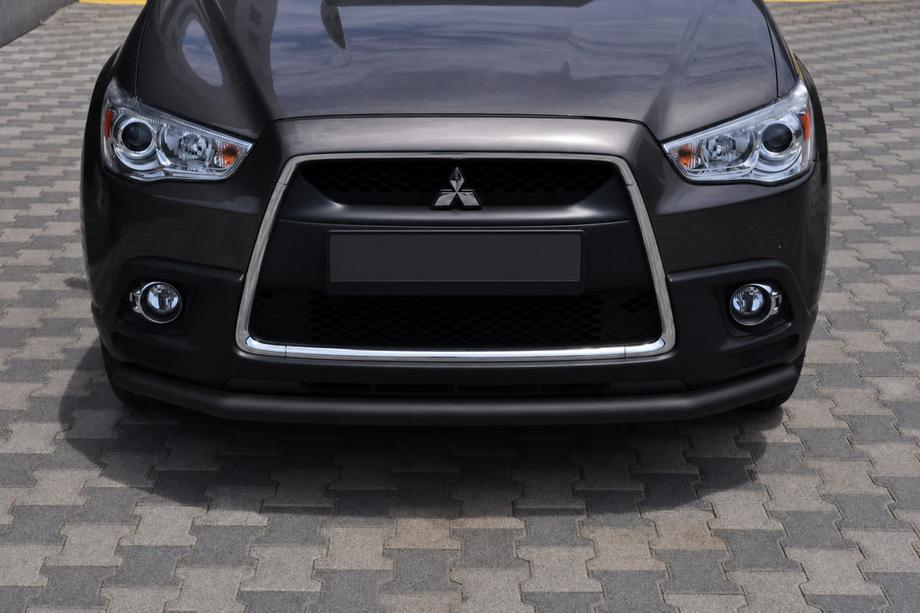 Mitsubishi ASX 2010-2023 Frontschutzbügel ST008 Black (Edelstahl) Image
