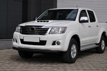 Toyota Hilux 2006-2015 Frontschutzbügel ST008 Black (Edelstahl) Foto 2