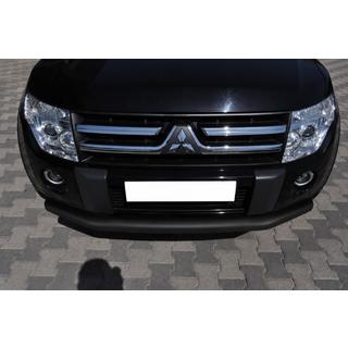 Frontschutzbügel ST008 Black (Edelstahl) Mitsubishi Pajero Wagon III 1999-2006 Foto 2