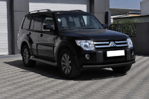 Mitsubishi Pajero Wagon IV 2006-2021 Frontschutzbügel ST008 Black (Edelstahl) Foto 3