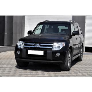 Frontschutzbügel ST008 Black (Edelstahl) Mitsubishi Pajero Wagon IV 2006-2021 Foto 2