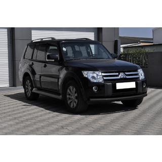 Frontschutzbügel ST008 Black (Edelstahl) Mitsubishi Pajero Wagon IV 2006-2021 Foto 3