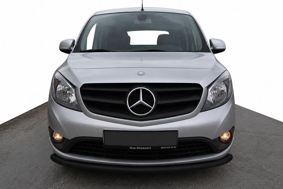 Mercedes Citan 2013-2021 Frontschutzbügel ST008 Black (Edelstahl) Image