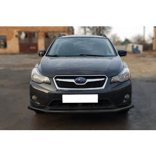 Frontschutzbügel ST008 Schwarz (Edelstahl) Subaru XV 2011-2017 Foto 1