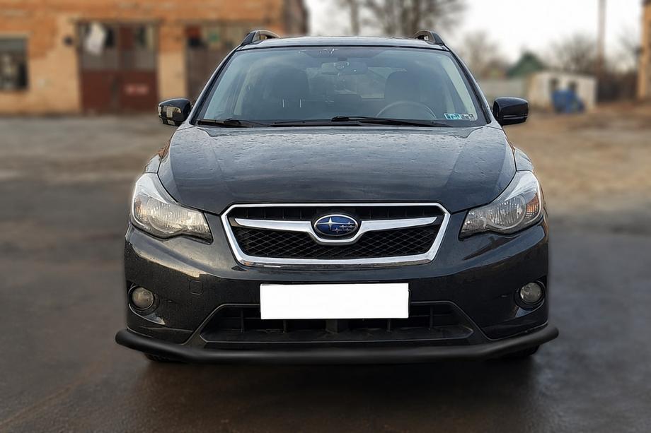 Subaru XV 2011-2017 Frontschutzbügel ST008 Schwarz (Edelstahl) Image